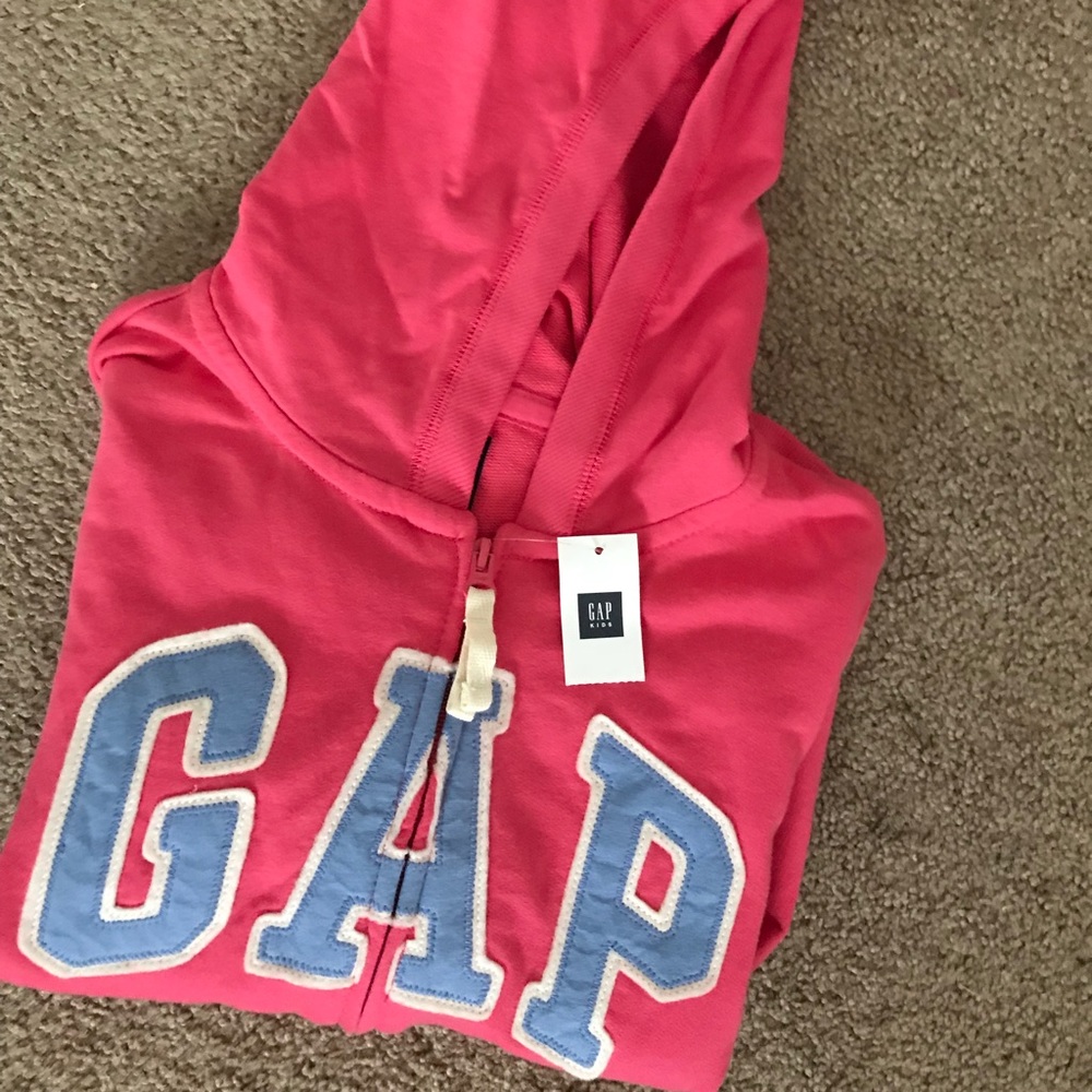 Pink hoodie